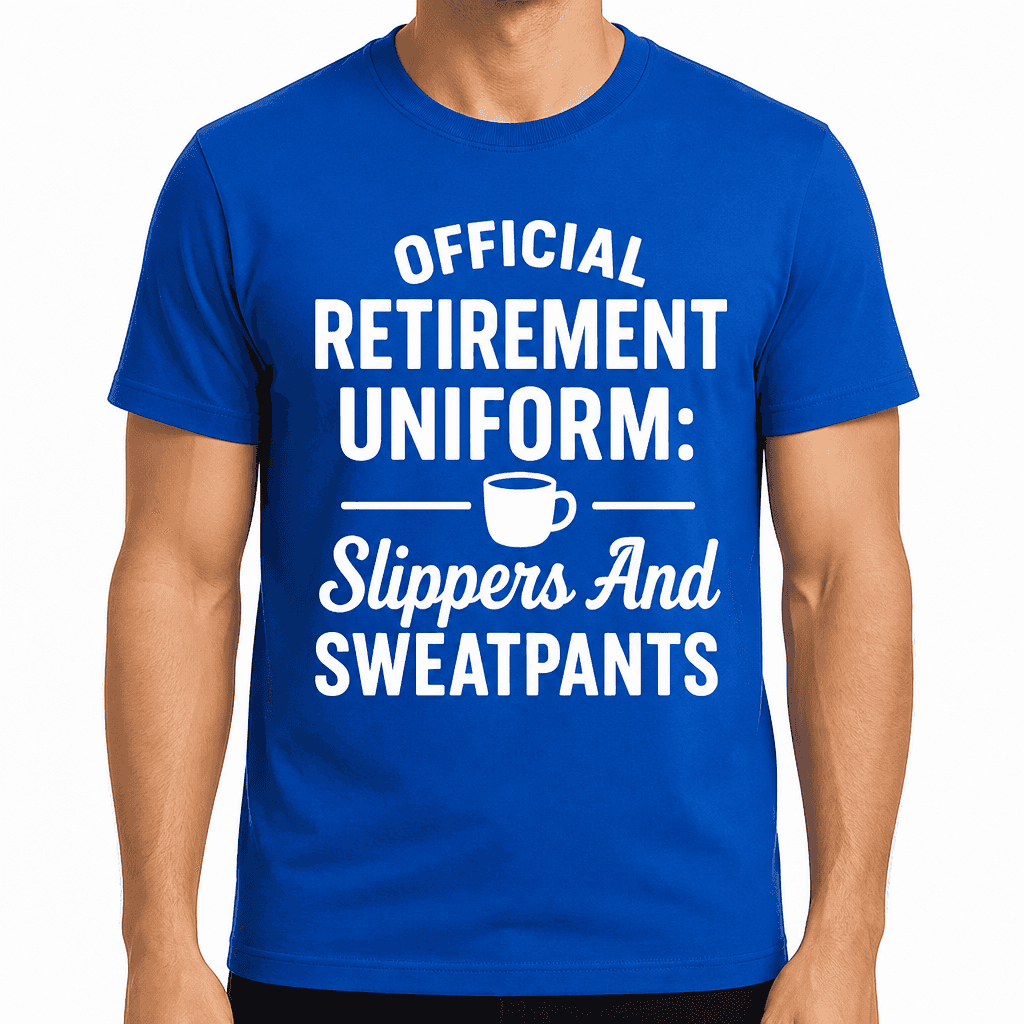 Official Retirement Uniform T-Shirt