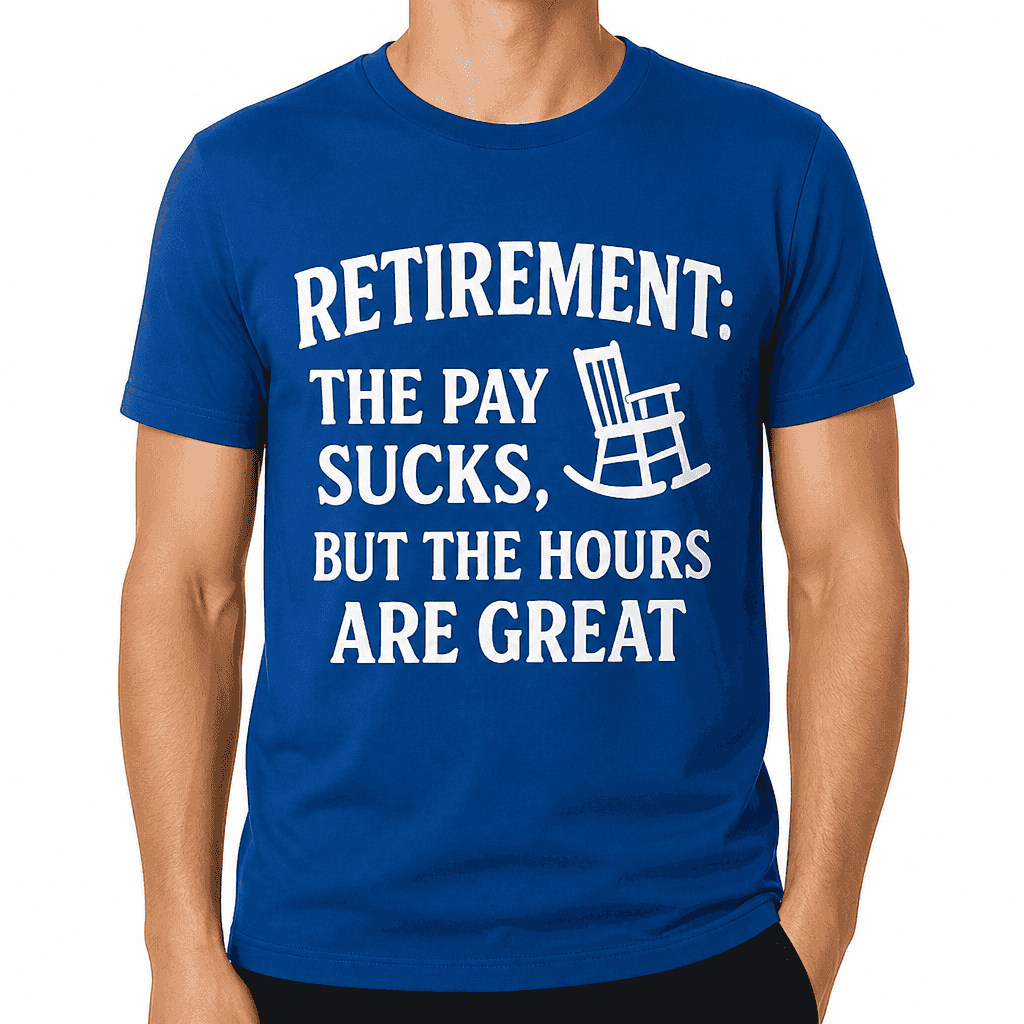 Retirement: The Pay Sucks, But The Hours Are Great T-Shirt