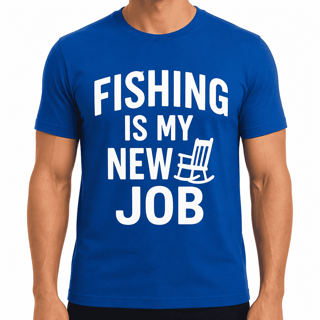 Fishing Is My New Job T-Shirt