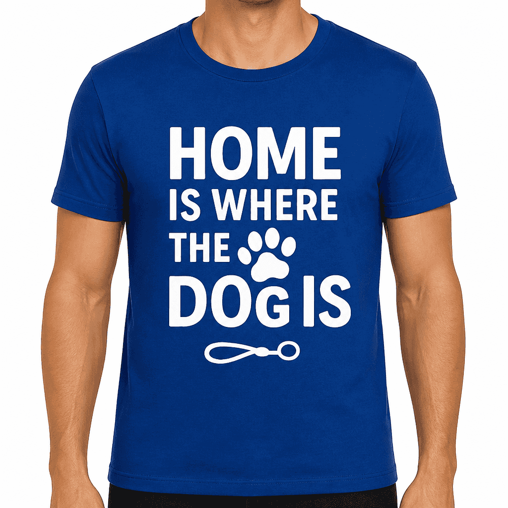 Home Is Where the Dog Is T-Shirt