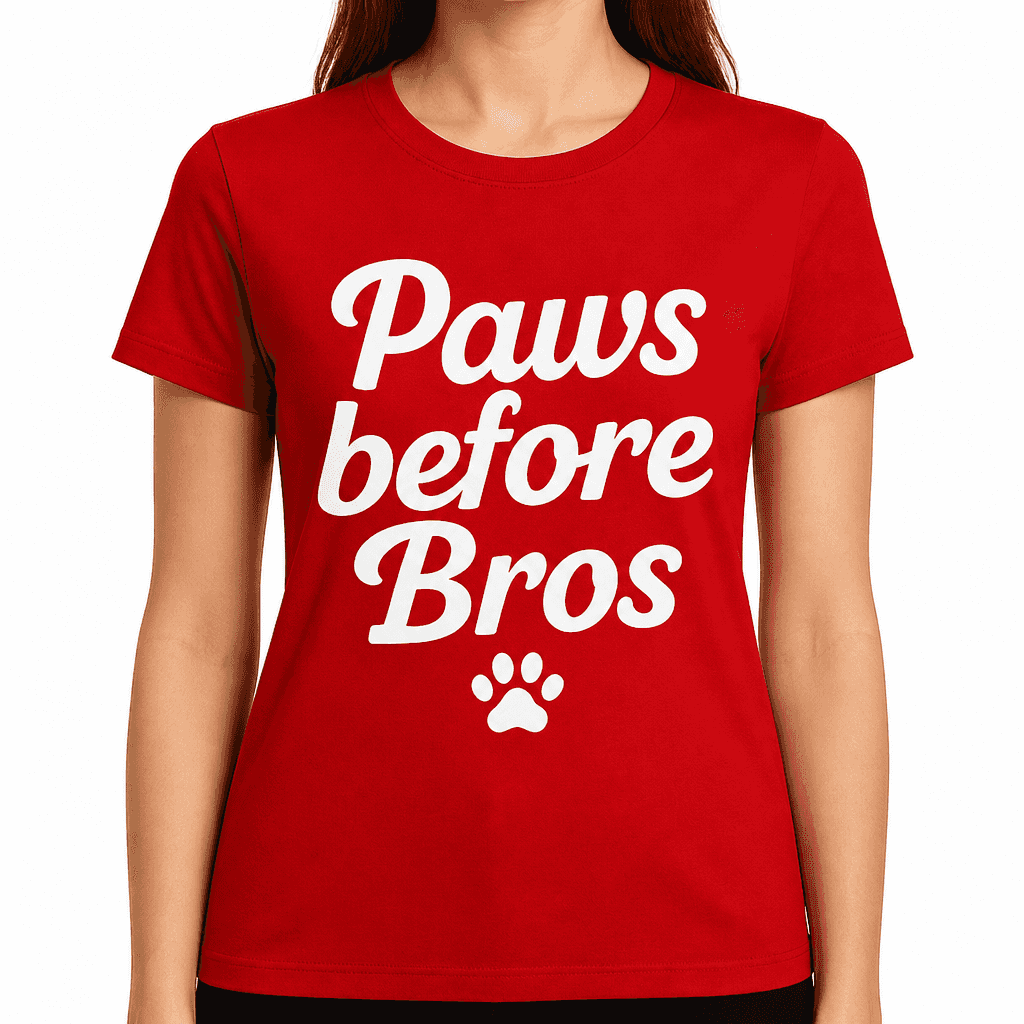 Paws Before Bros T-Shirt