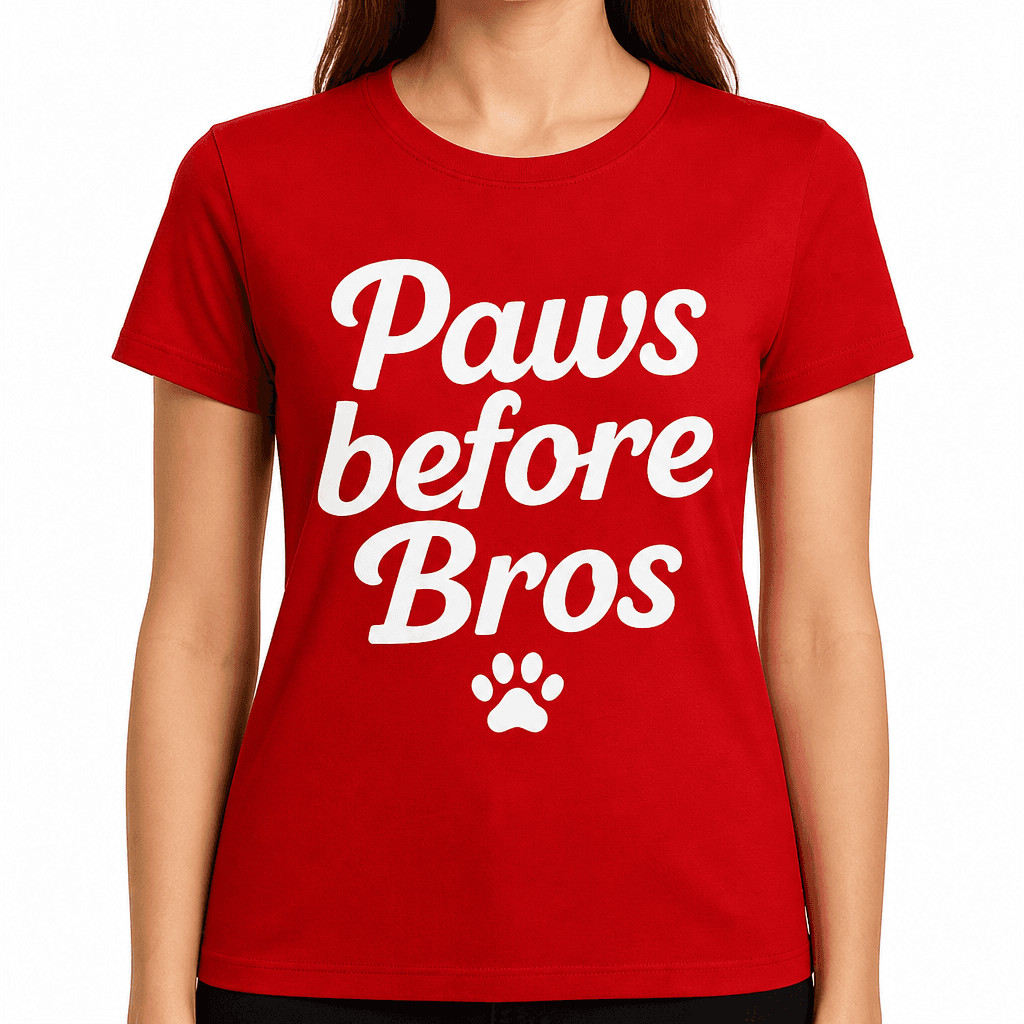 Paws Before Bros T-Shirt