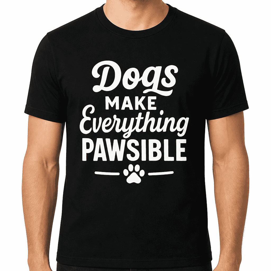 Dogs Make Everything Pawsible T-Shirt