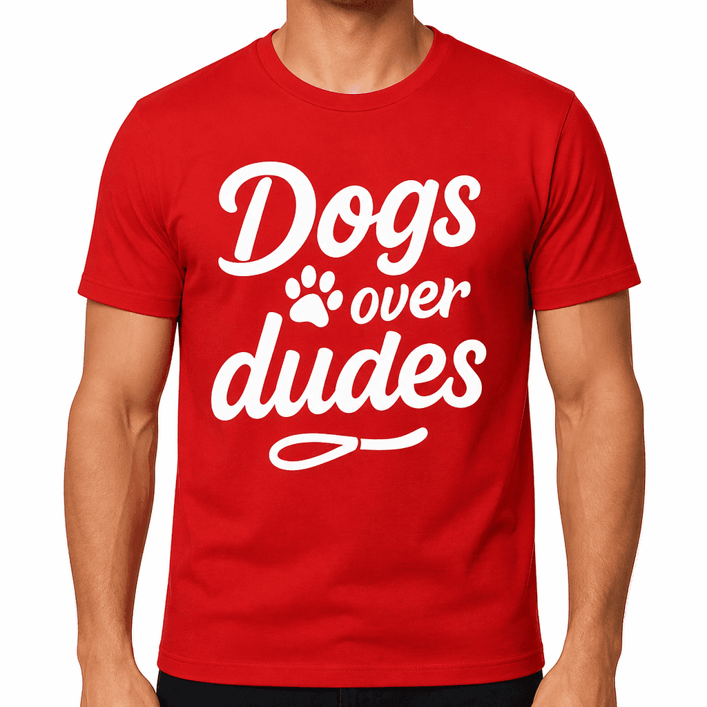 Dogs Over Dudes T-Shirt
