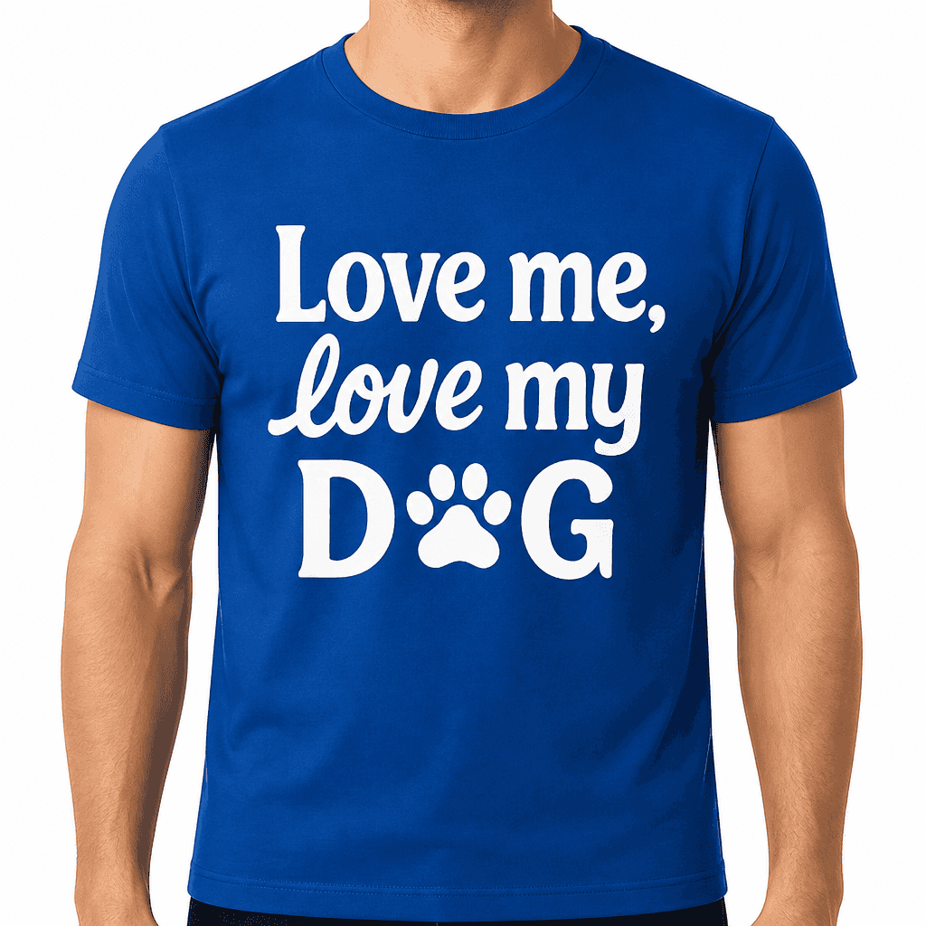 Love Me, Love My Dog T-Shirt