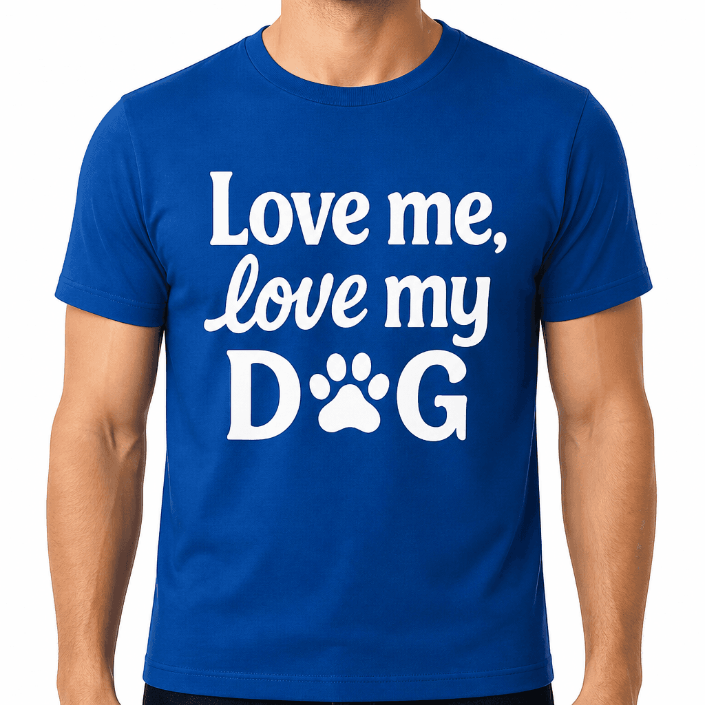 Love Me, Love My Dog T-Shirt