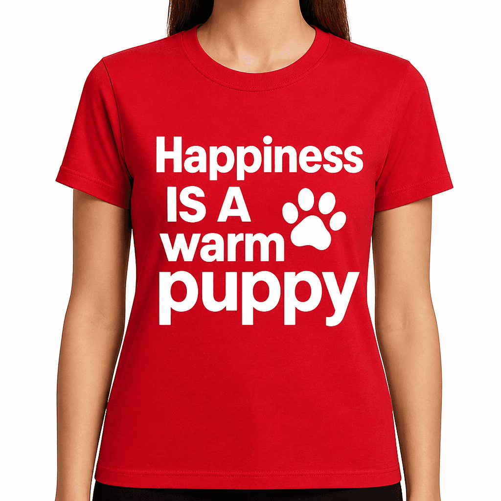 Happiness Is a Warm Puppy T-Shirt