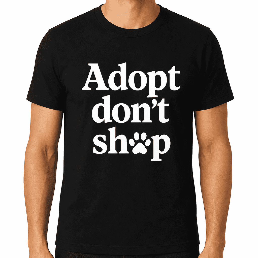 Adopt Don't Shop T-Shirt