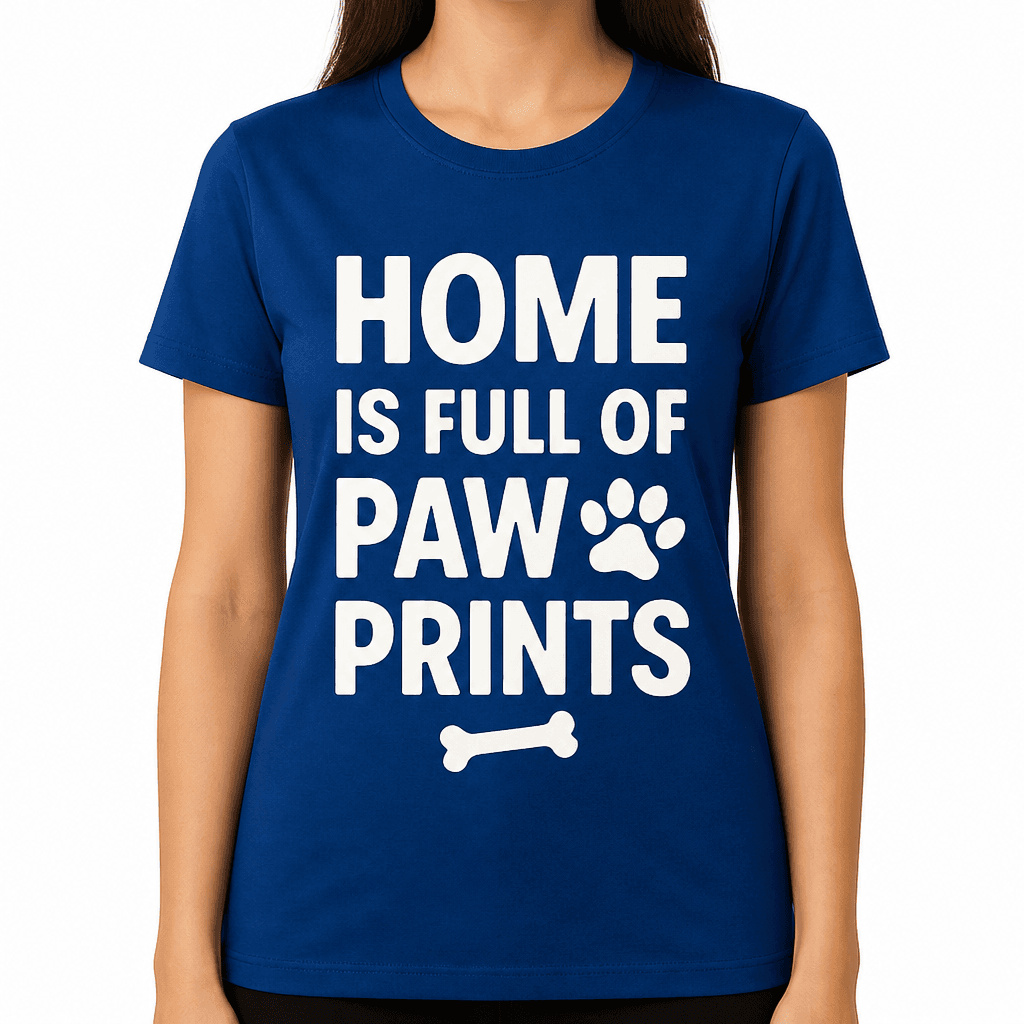 Home is Full of Paw Prints T-Shirt