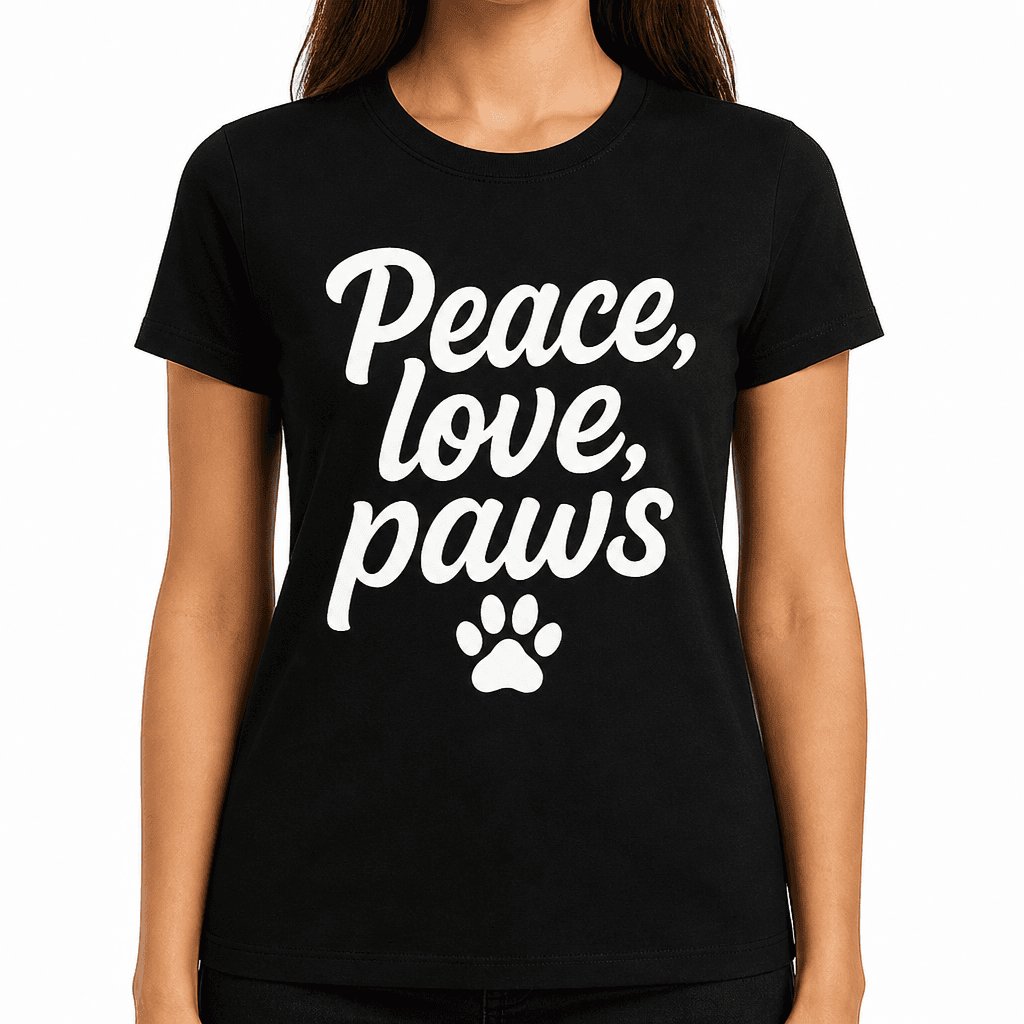 Peace, Love, Paws T-Shirt