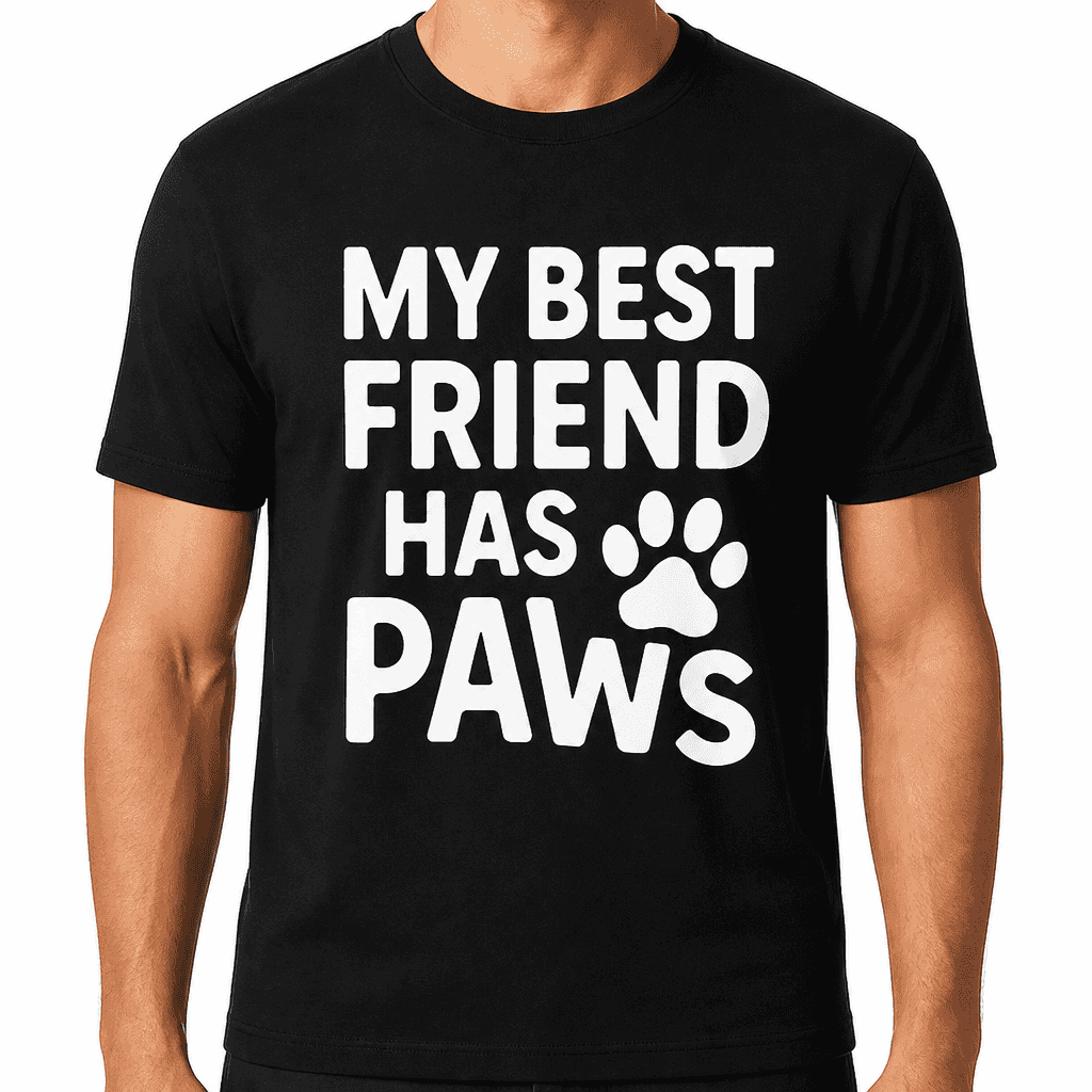 My Best Friend Has Paws T-Shirt