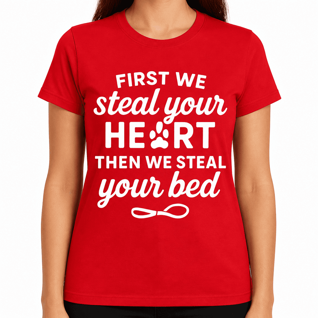 First We Steal Your Heart T-Shirt