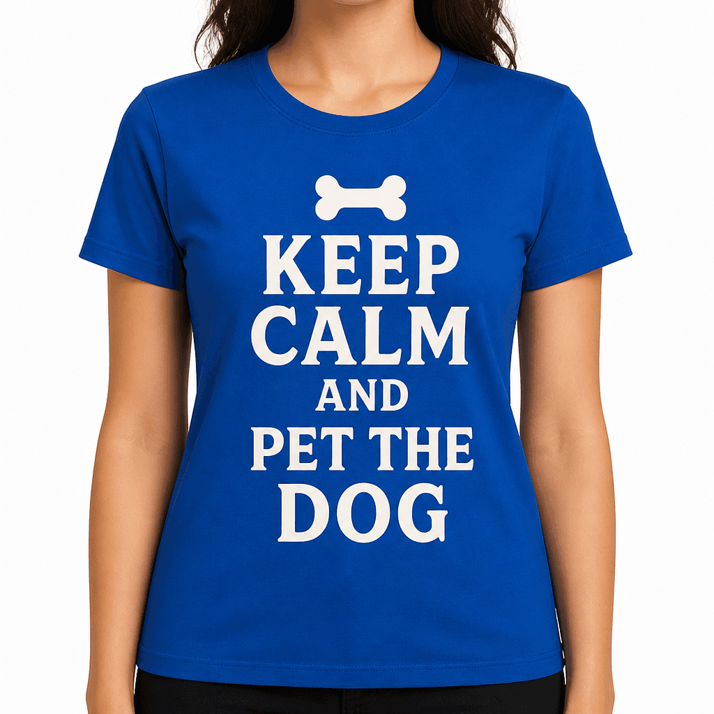 Keep Calm and Pet the Dog T-Shirt