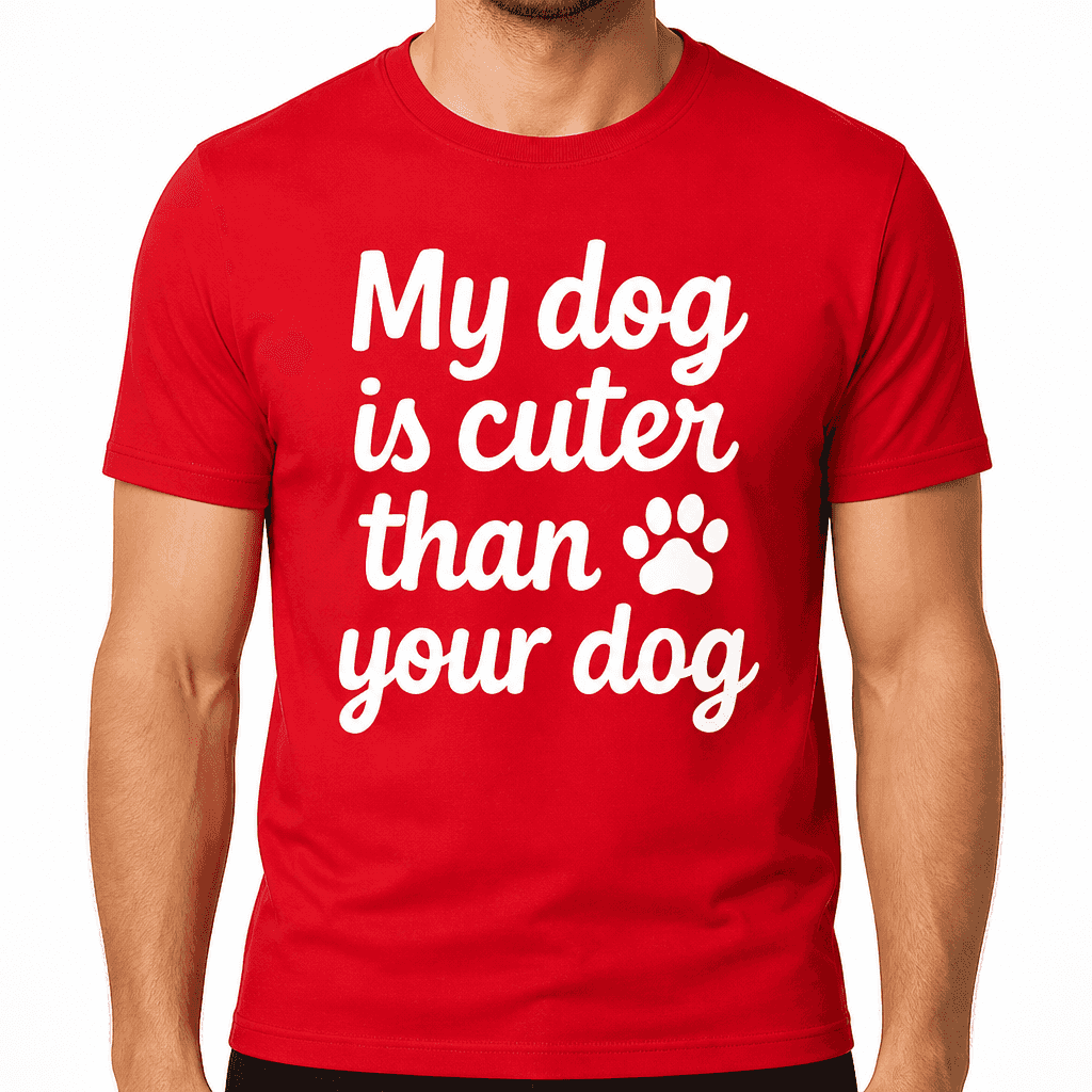 My Dog Is Cuter Than Your Dog T-Shirt