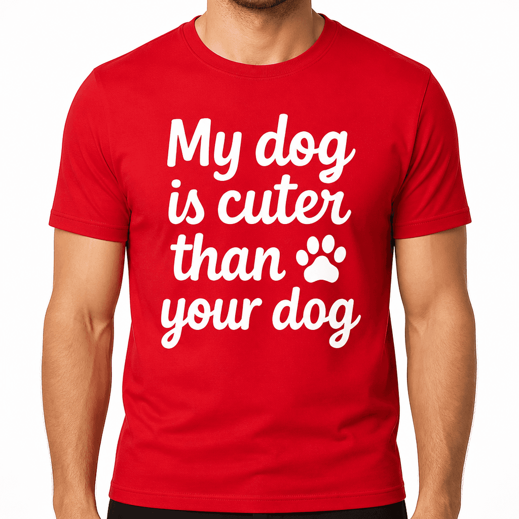 My Dog Is Cuter Than Your Dog T-Shirt