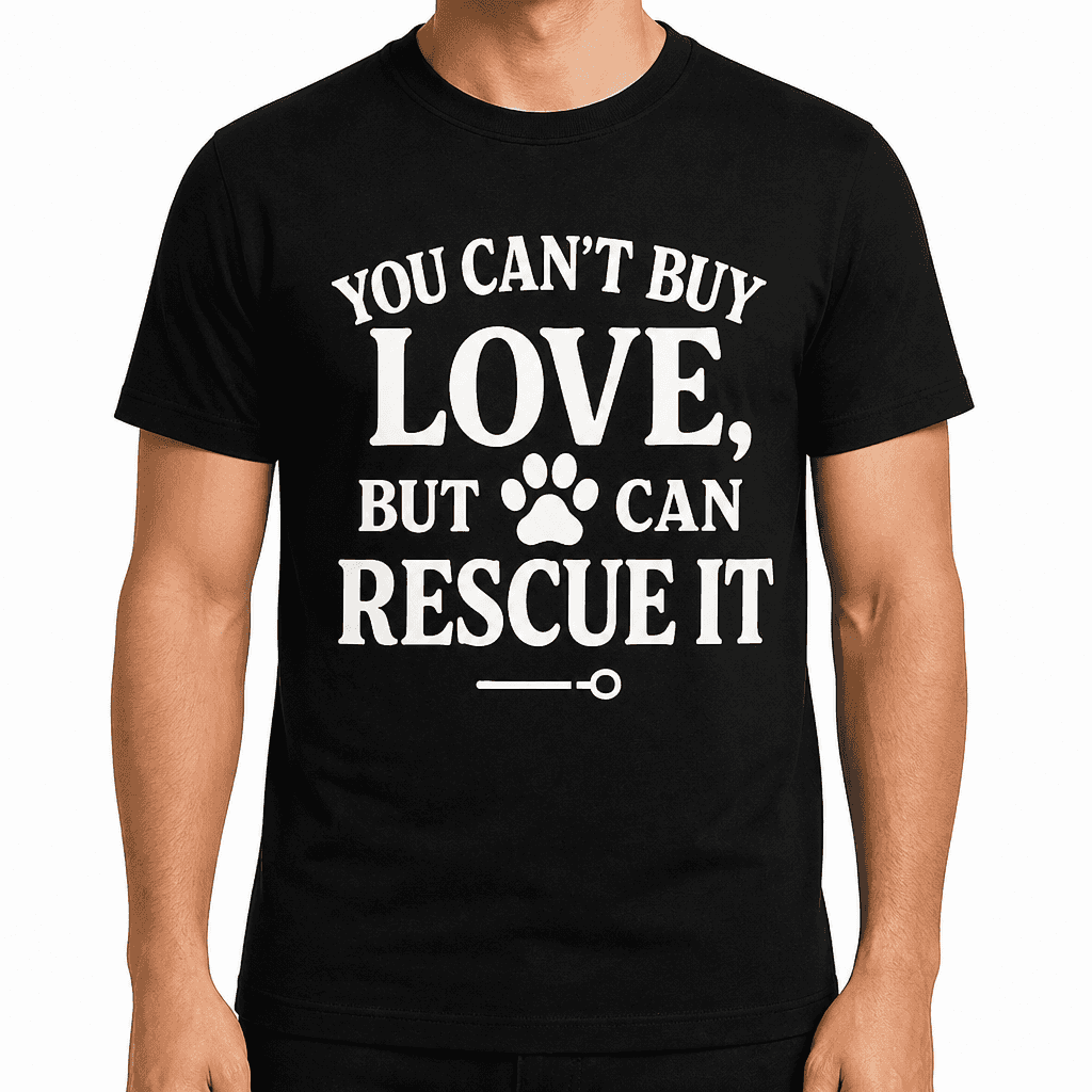 You Can't Buy Love, But You Can Rescue It T-Shirt