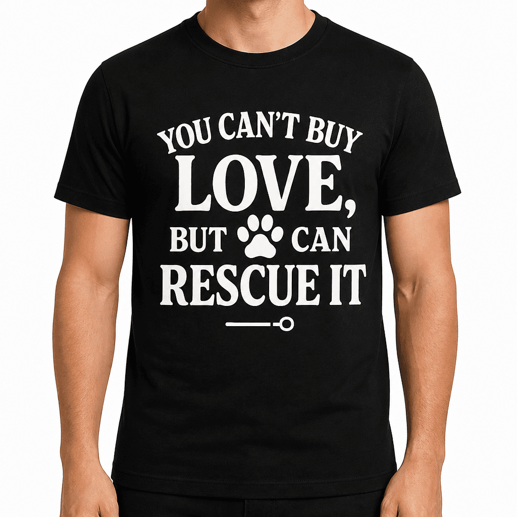 You Can't Buy Love, But You Can Rescue It T-Shirt