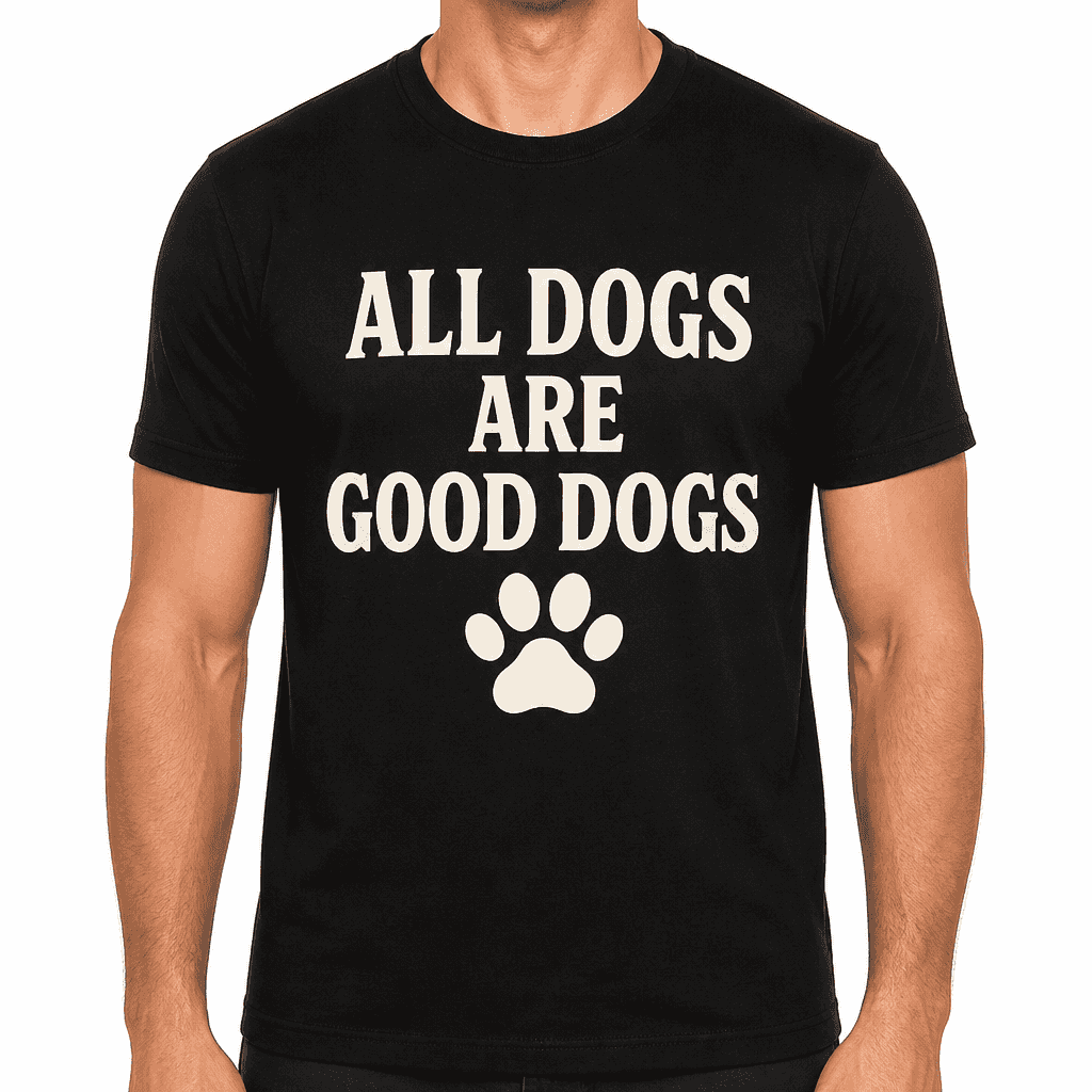 All Dogs Are Good Dogs T-Shirt