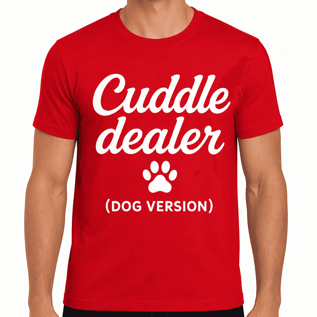 Cuddle Dealer (Dog Version) T-Shirt