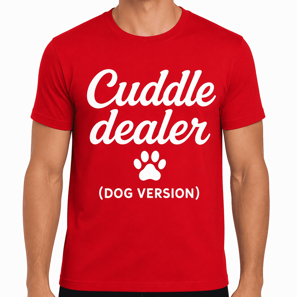 Cuddle Dealer (Dog Version) T-Shirt