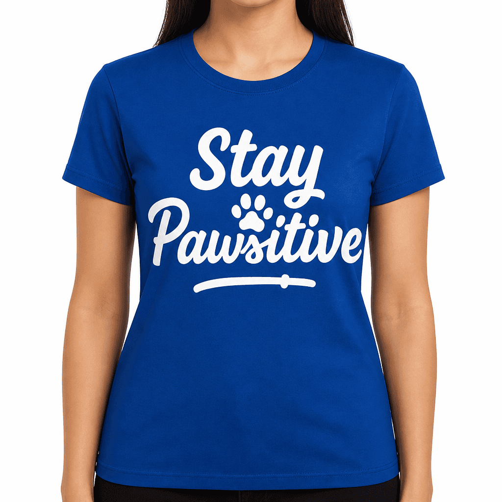 Stay Pawsitive T-Shirt