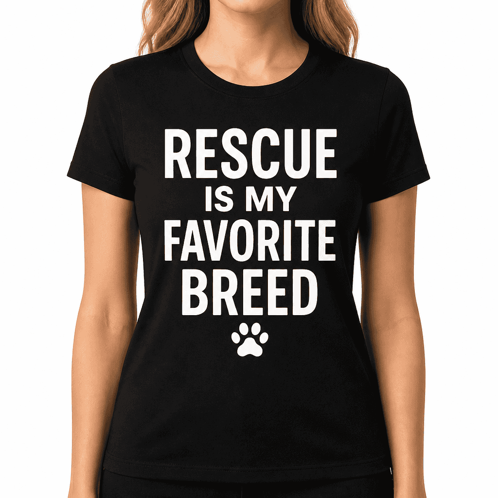 Rescue Is My Favorite Breed T-Shirt