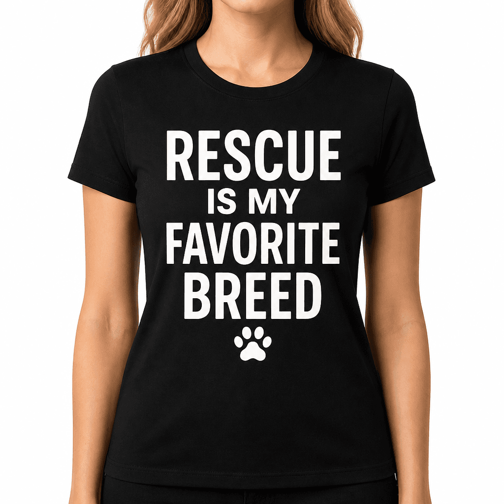 Rescue Is My Favorite Breed T-Shirt