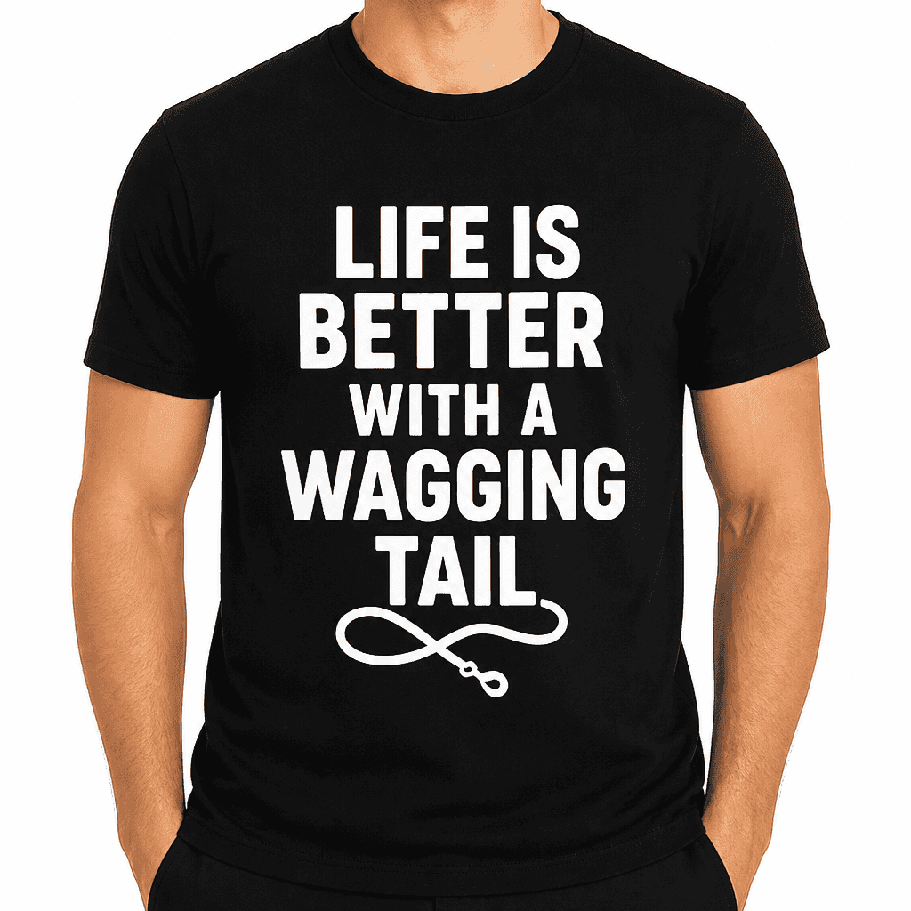 Life is Better with a Wagging Tail T-Shirt