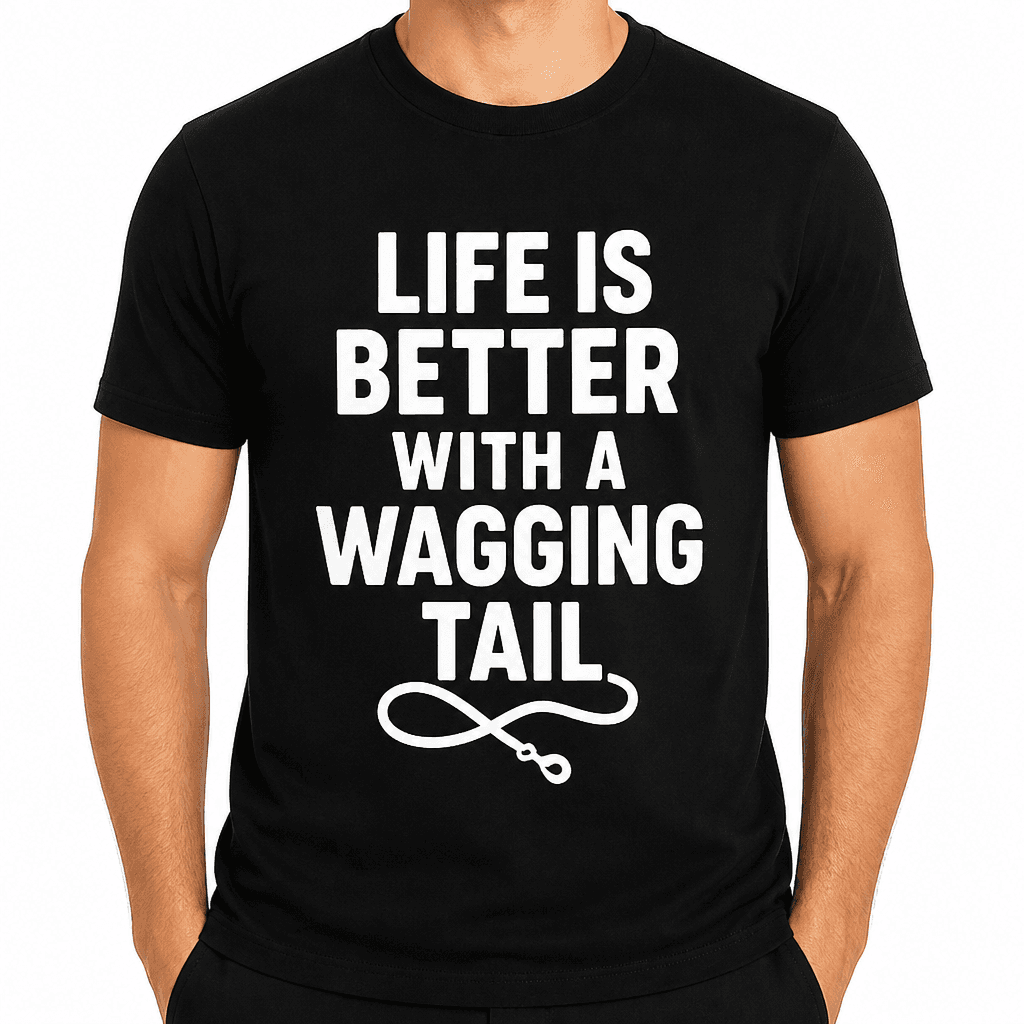 Life is Better with a Wagging Tail T-Shirt