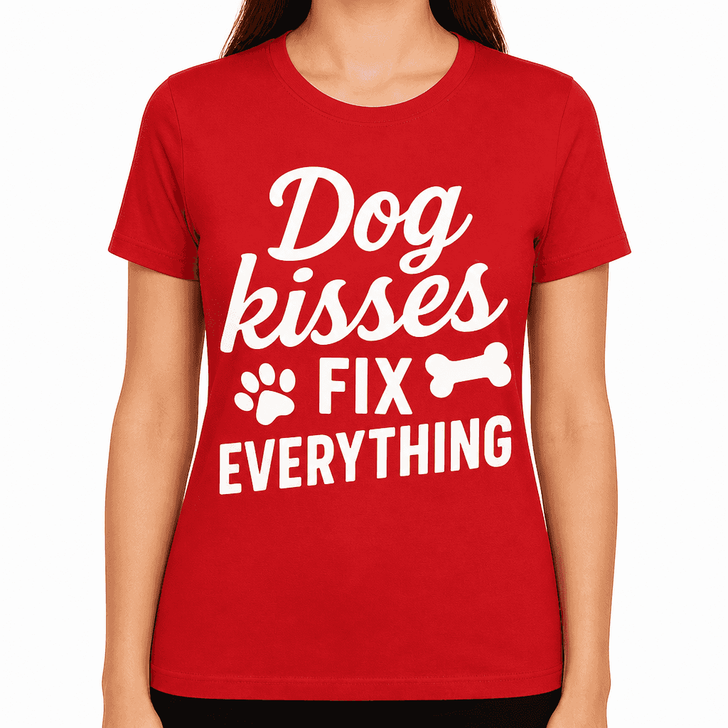 Dog Kisses Fix Everything T-Shirt