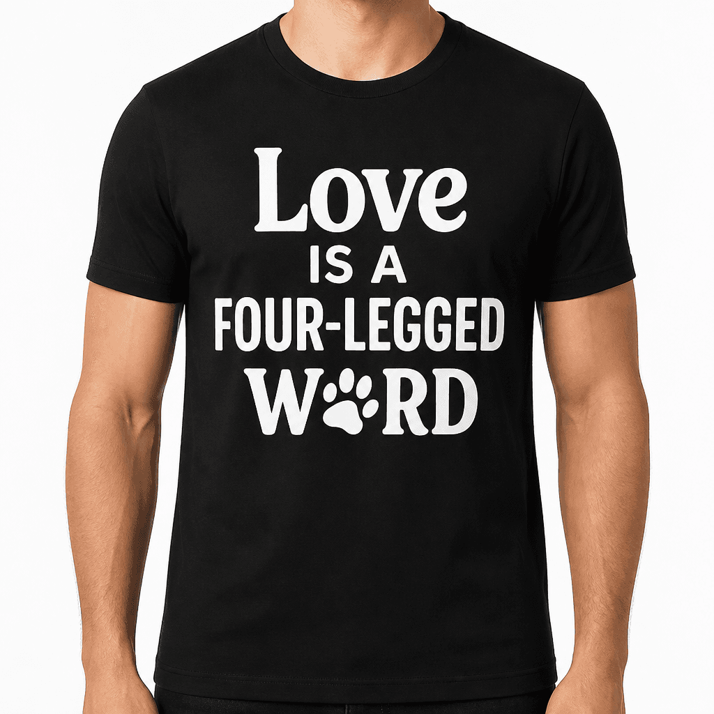 Love Is a Four-Legged Word T-Shirt