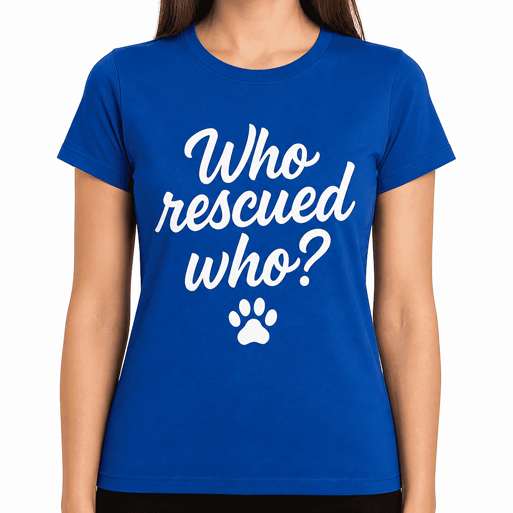 Who Rescued Who? T-Shirt