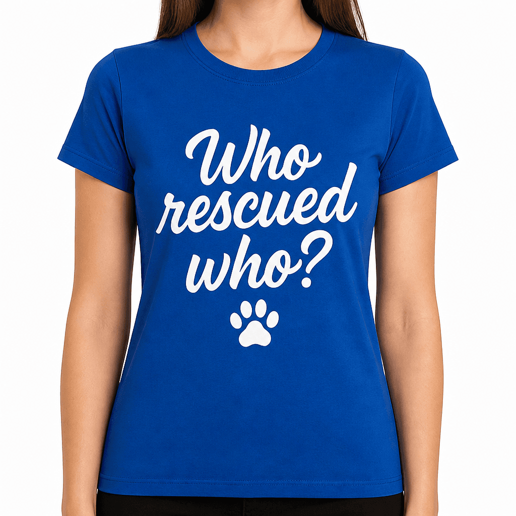 Who Rescued Who? T-Shirt
