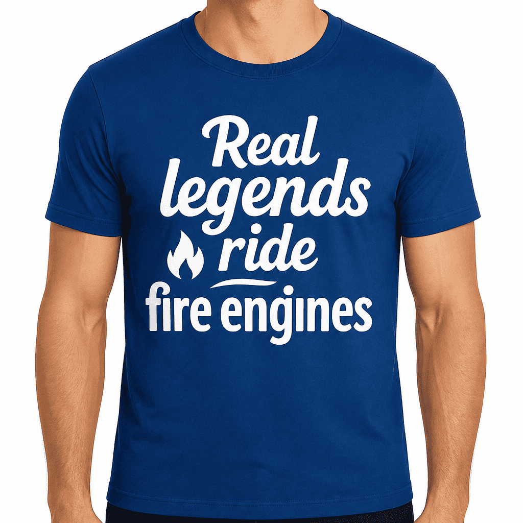Real Legends Ride Fire Engines T-Shirt