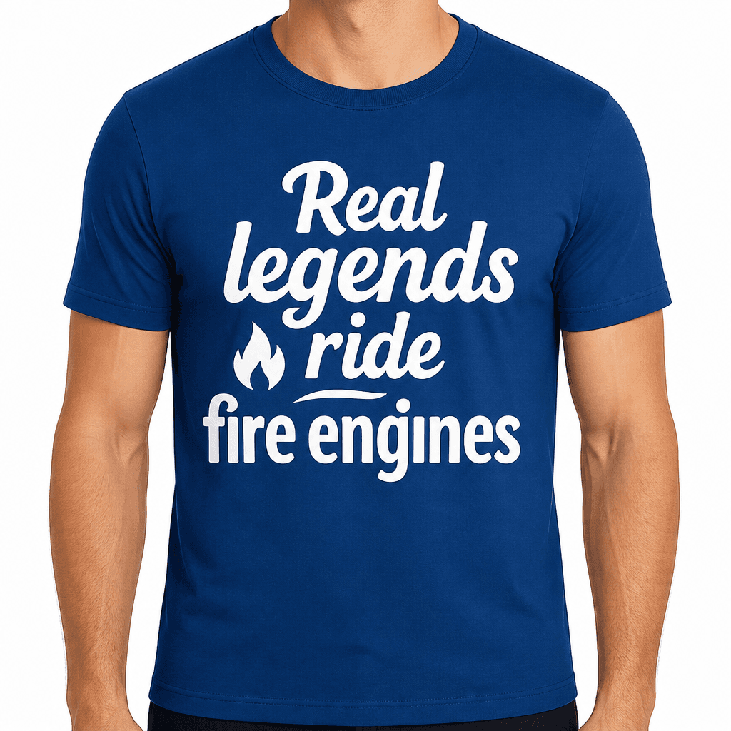 Real Legends Ride Fire Engines T-Shirt
