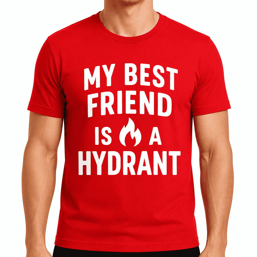 My Best Friend is a Hydrant T-Shirt