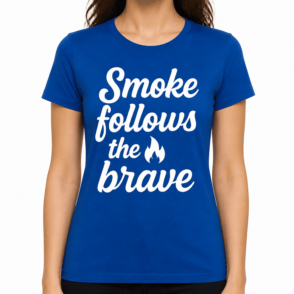 Smoke Follows The Brave T-Shirt