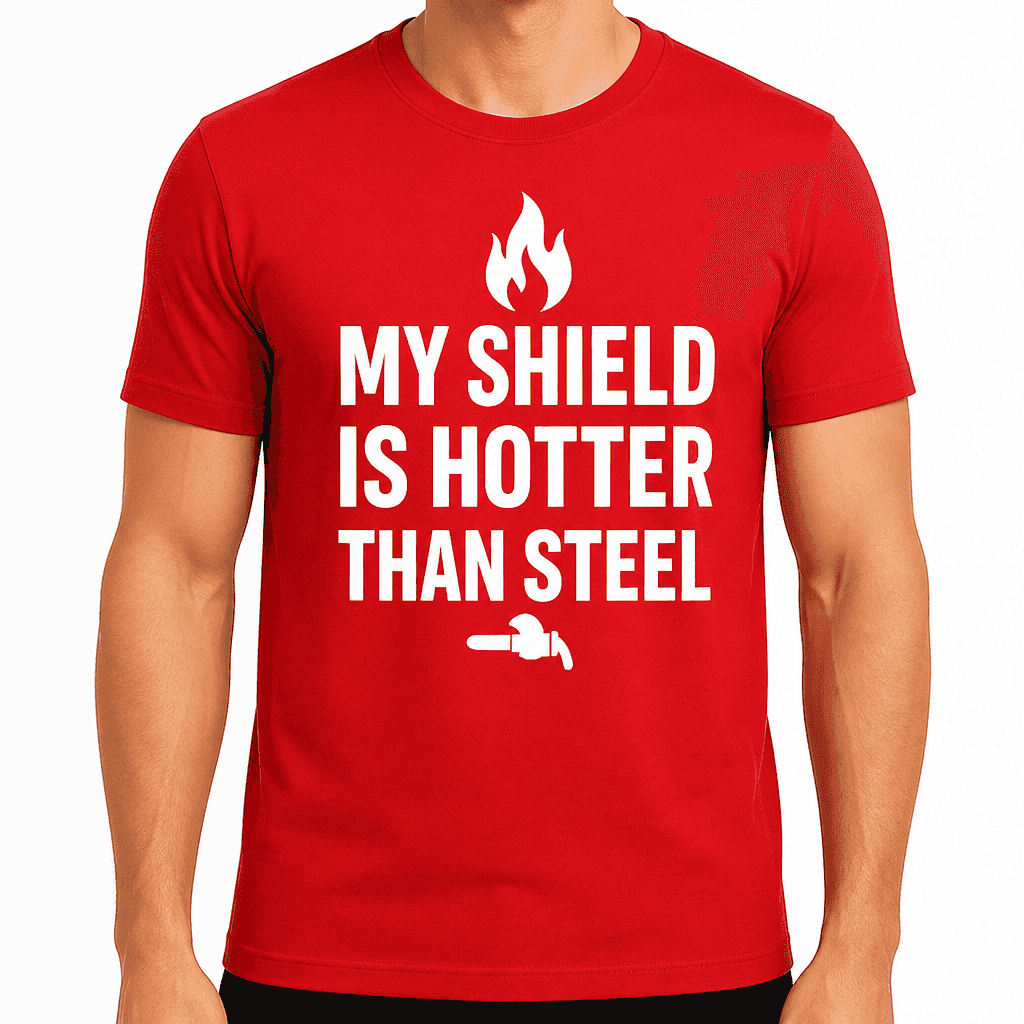 My Shield Is Hotter Than Steel T-Shirt