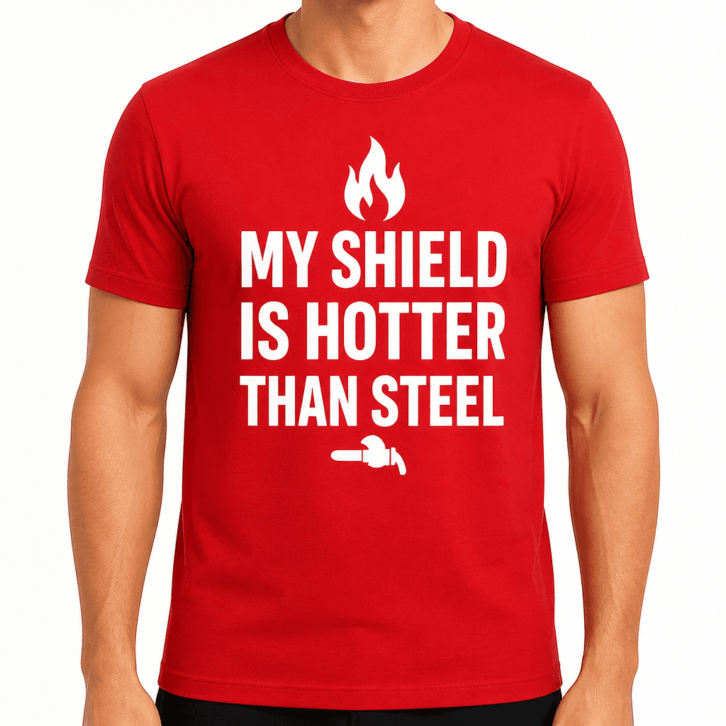 My Shield Is Hotter Than Steel T-Shirt