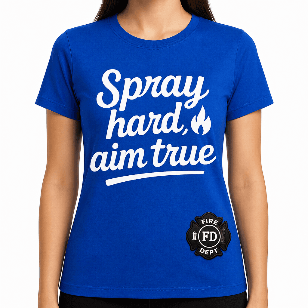 Spray Hard, Aim True T-Shirt