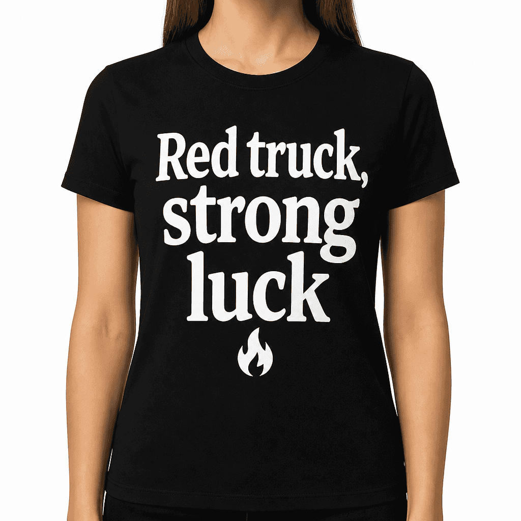Red Truck, Strong Luck T-Shirt