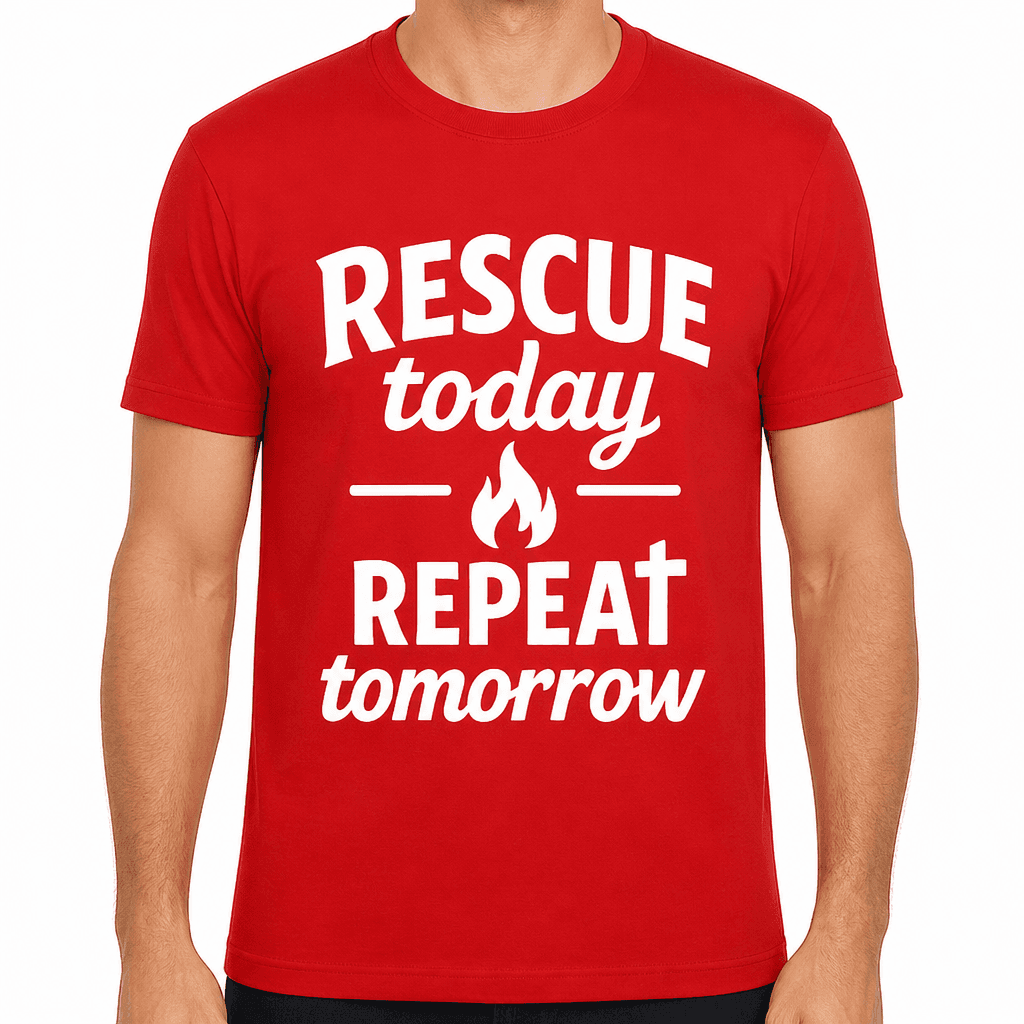 Rescue Today, Repeat Tomorrow T-Shirt