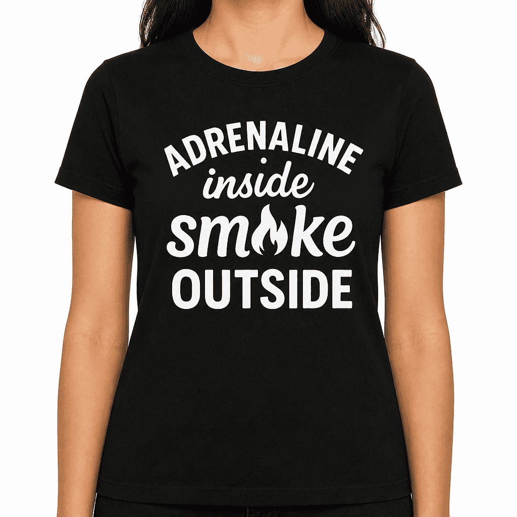Adrenaline Inside, Smoke Outside T-Shirt