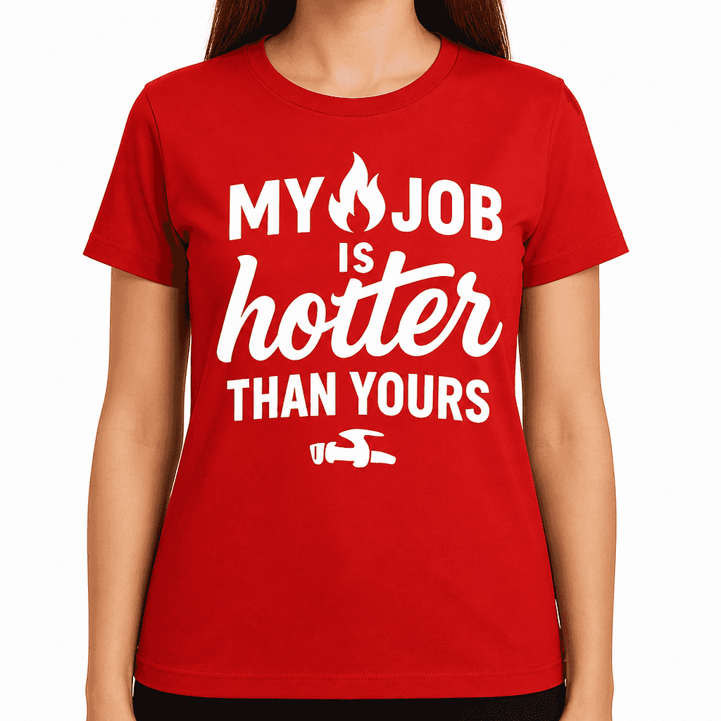 My Job Is Hotter Than Yours T-Shirt