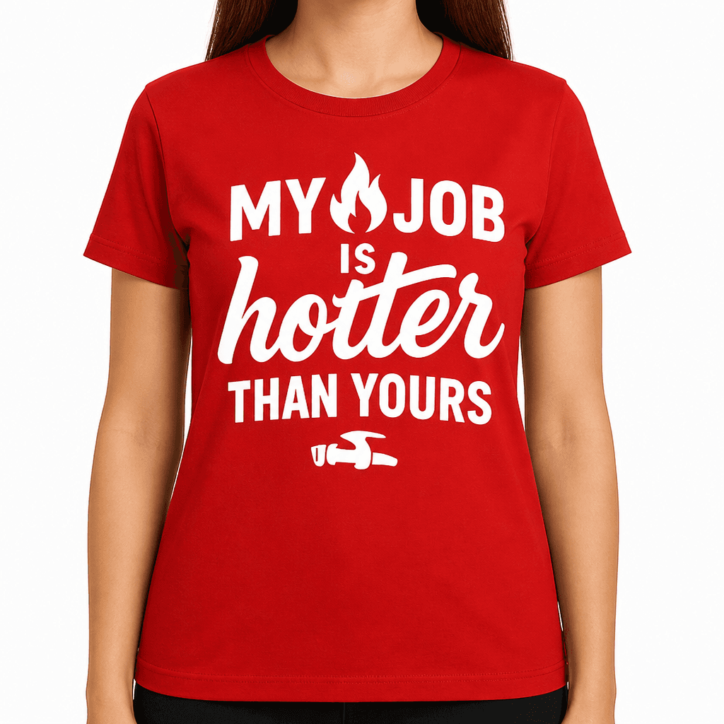 My Job Is Hotter Than Yours T-Shirt
