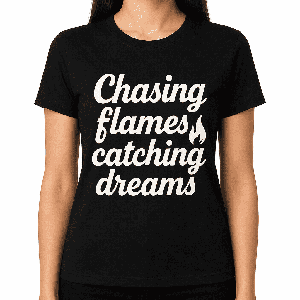 Chasing Flames, Catching Dreams T-Shirt