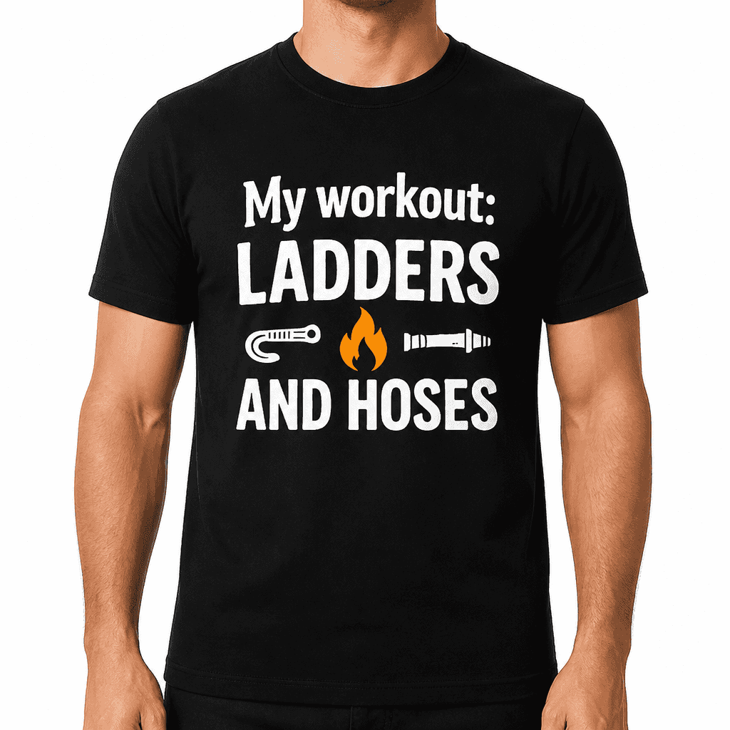 My Workout: Ladders and Hoses T-Shirt