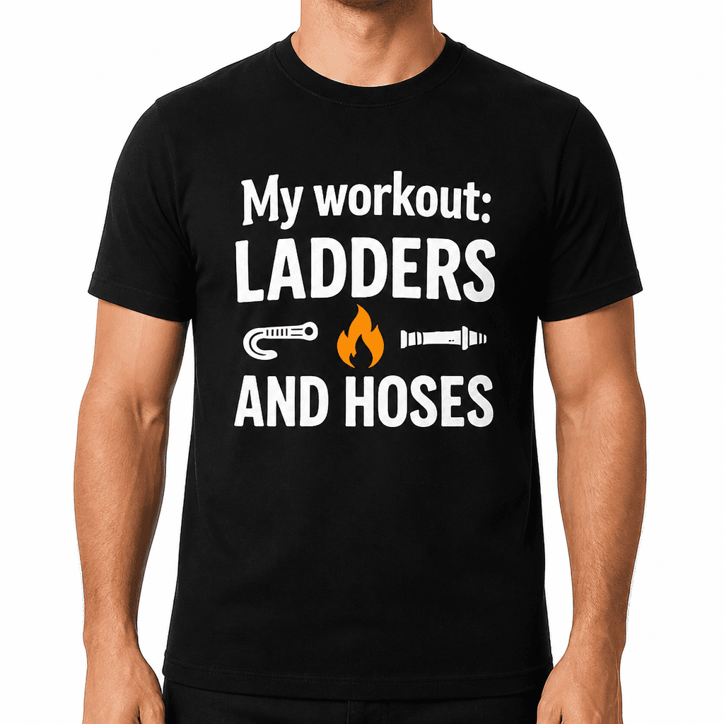 My Workout: Ladders and Hoses T-Shirt