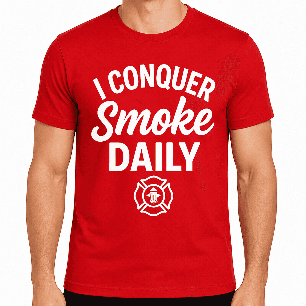 I Conquer Smoke Daily T-Shirt
