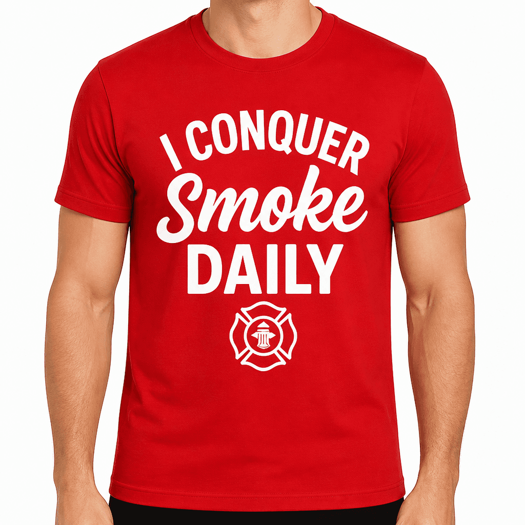 I Conquer Smoke Daily T-Shirt